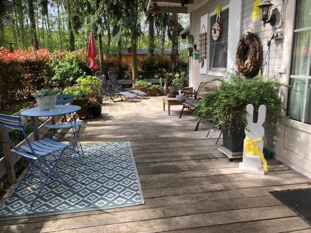 Chalet Luxe Zutendaal Bagian luar foto